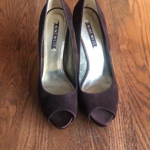 Nine West Peeptoe Platforms